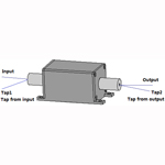 High Power In Line Isolator With Tap 150