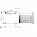 Polarization-Maintaining-Filter-Splitter-Module(1×N)(PMFSM-Series)-150